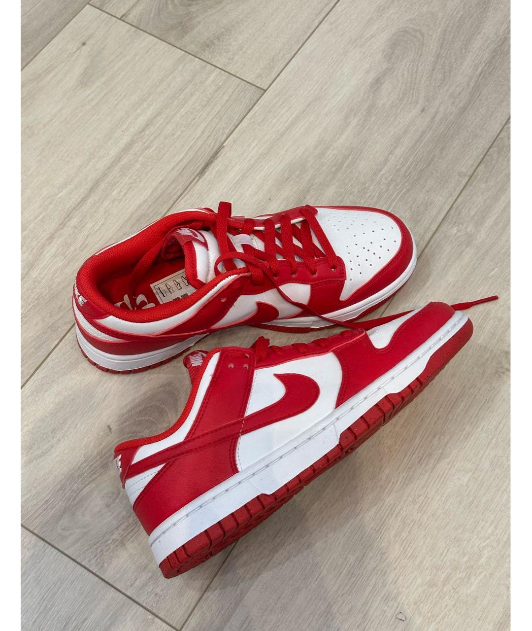NIKE Белые кожаные кеды, фото 8
