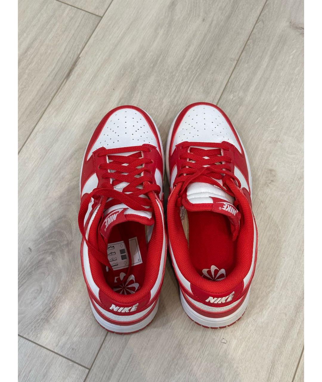 NIKE Белые кожаные кеды, фото 4
