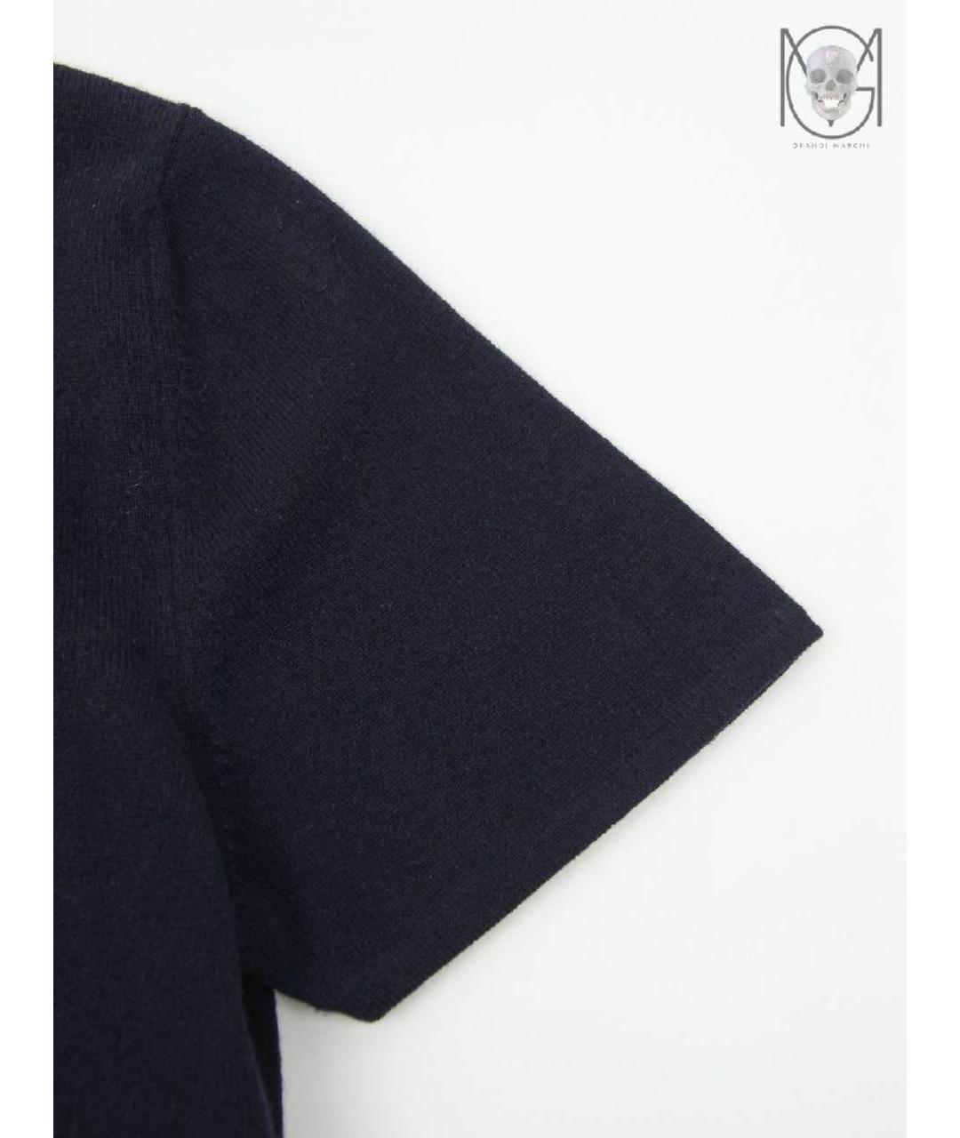 MIU MIU Темно-синий кашемировый джемпер / свитер, фото 9