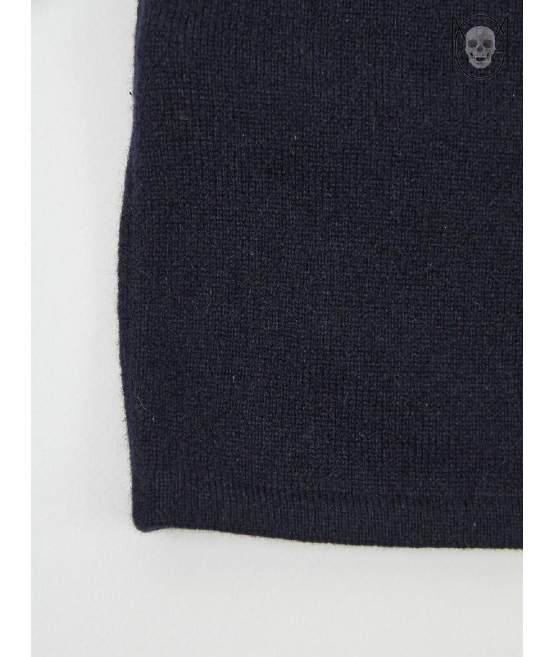 MIU MIU Темно-синий кашемировый джемпер / свитер, фото 8