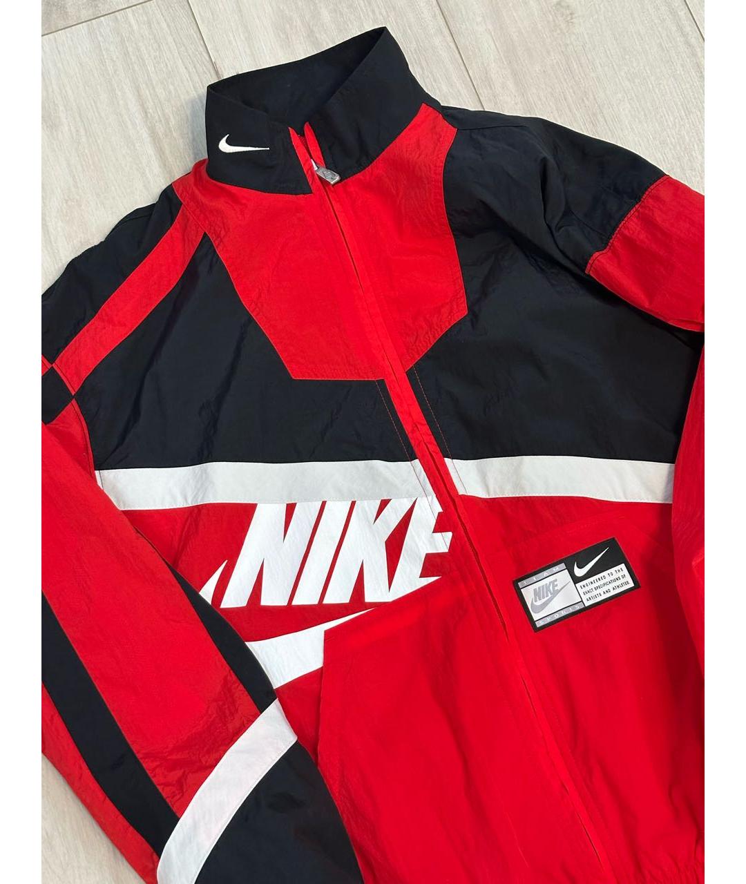 NIKE Красная спортивная куртка, фото 3