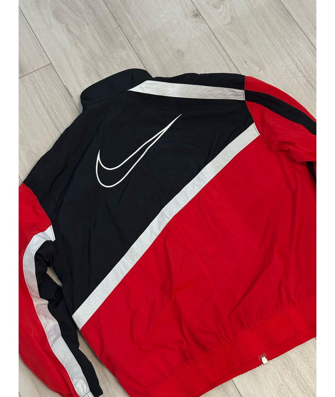 NIKE Красная спортивная куртка, фото 4