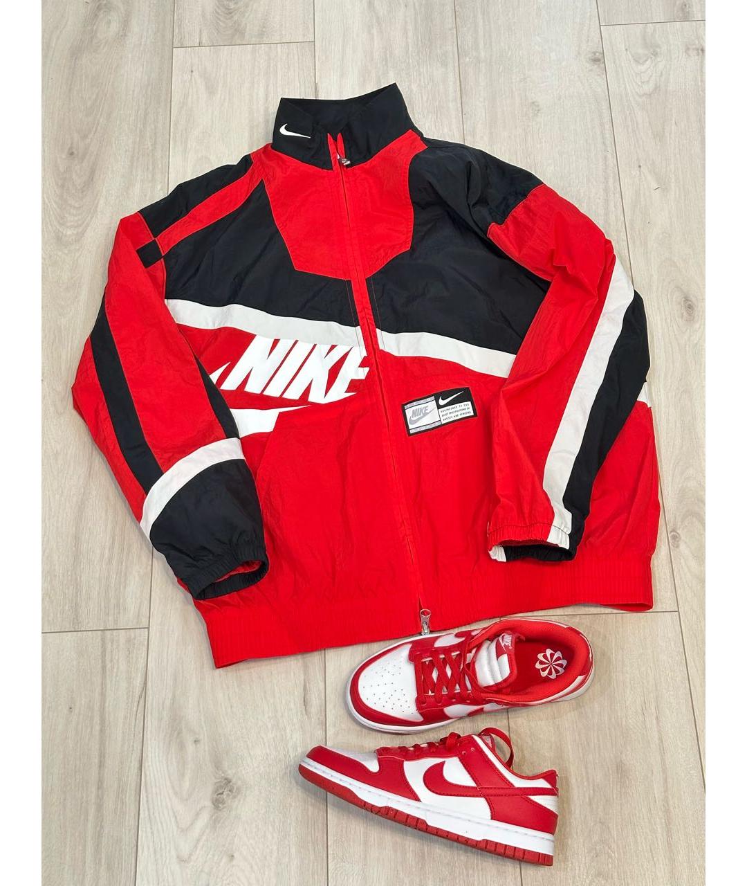 NIKE Красная спортивная куртка, фото 2