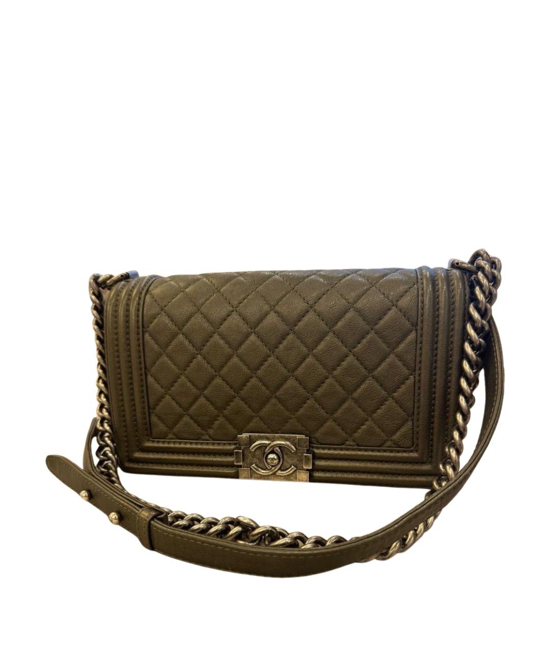 CHANEL Кожаная сумка через плечо, фото 1