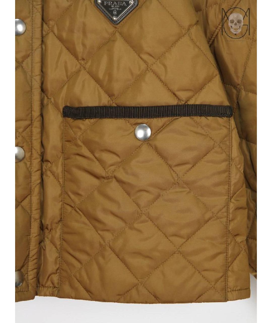 PRADA Коричневая куртка, фото 7