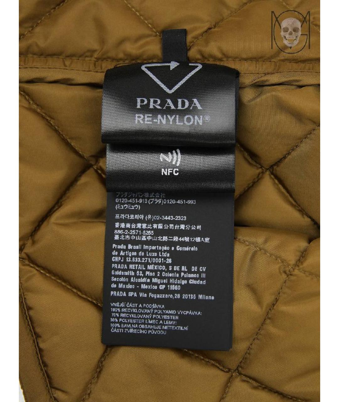 PRADA Коричневая куртка, фото 3