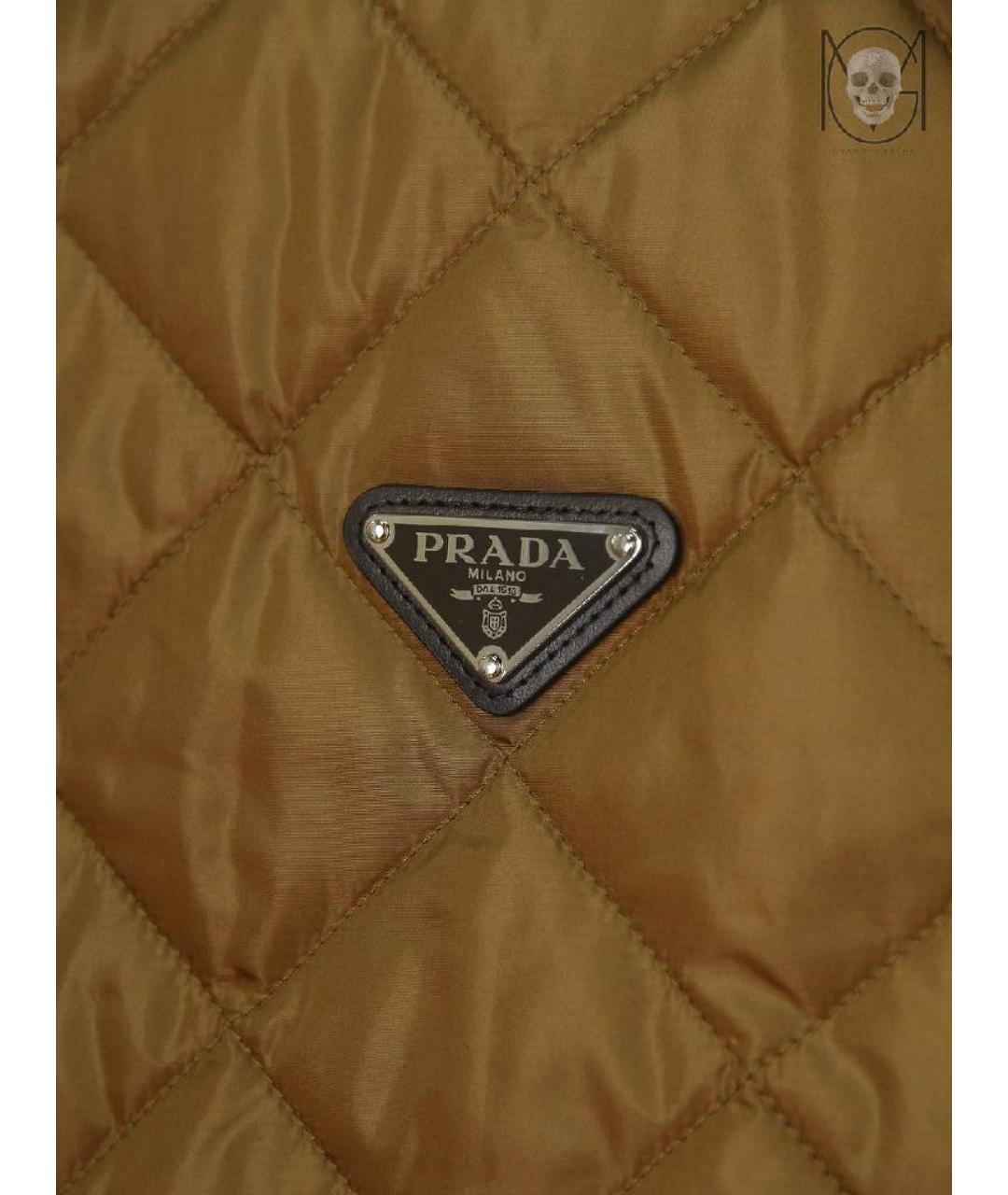 PRADA Коричневая куртка, фото 9