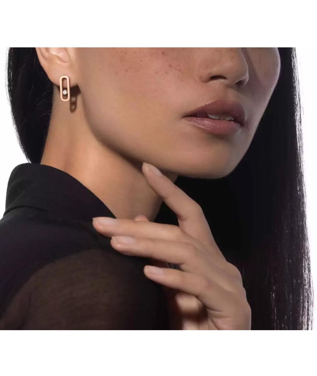 MESSIKA Золотые серьги из розового золота, фото 2