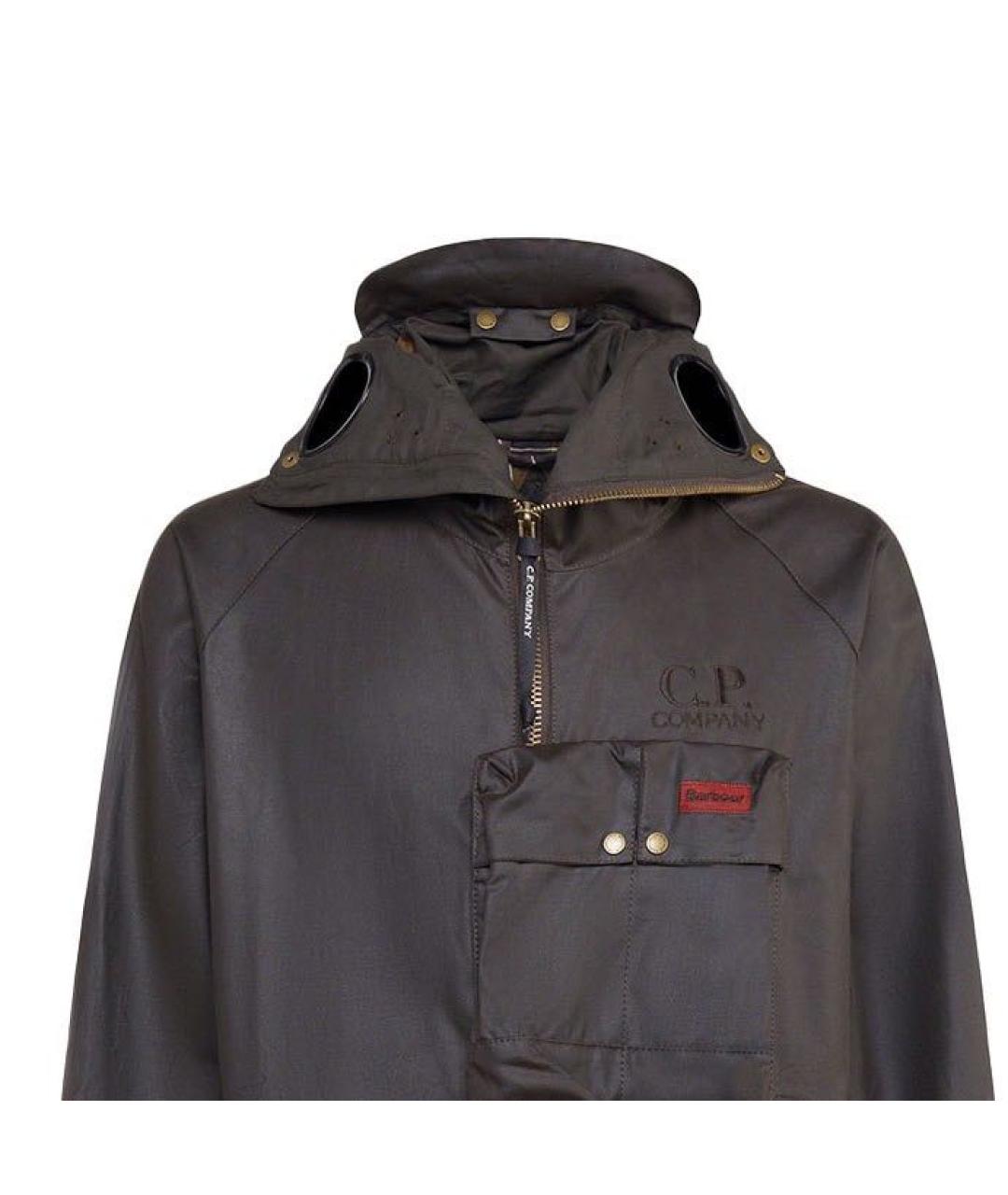 CP COMPANY Коричневая хлопковая парка, фото 2