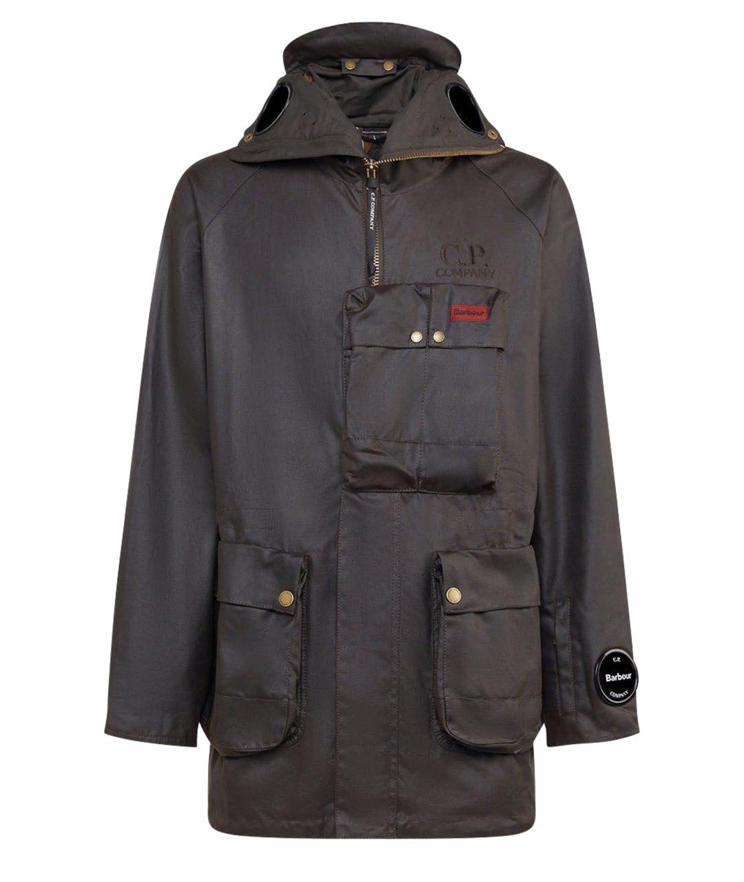CP COMPANY Коричневая хлопковая парка, фото 1