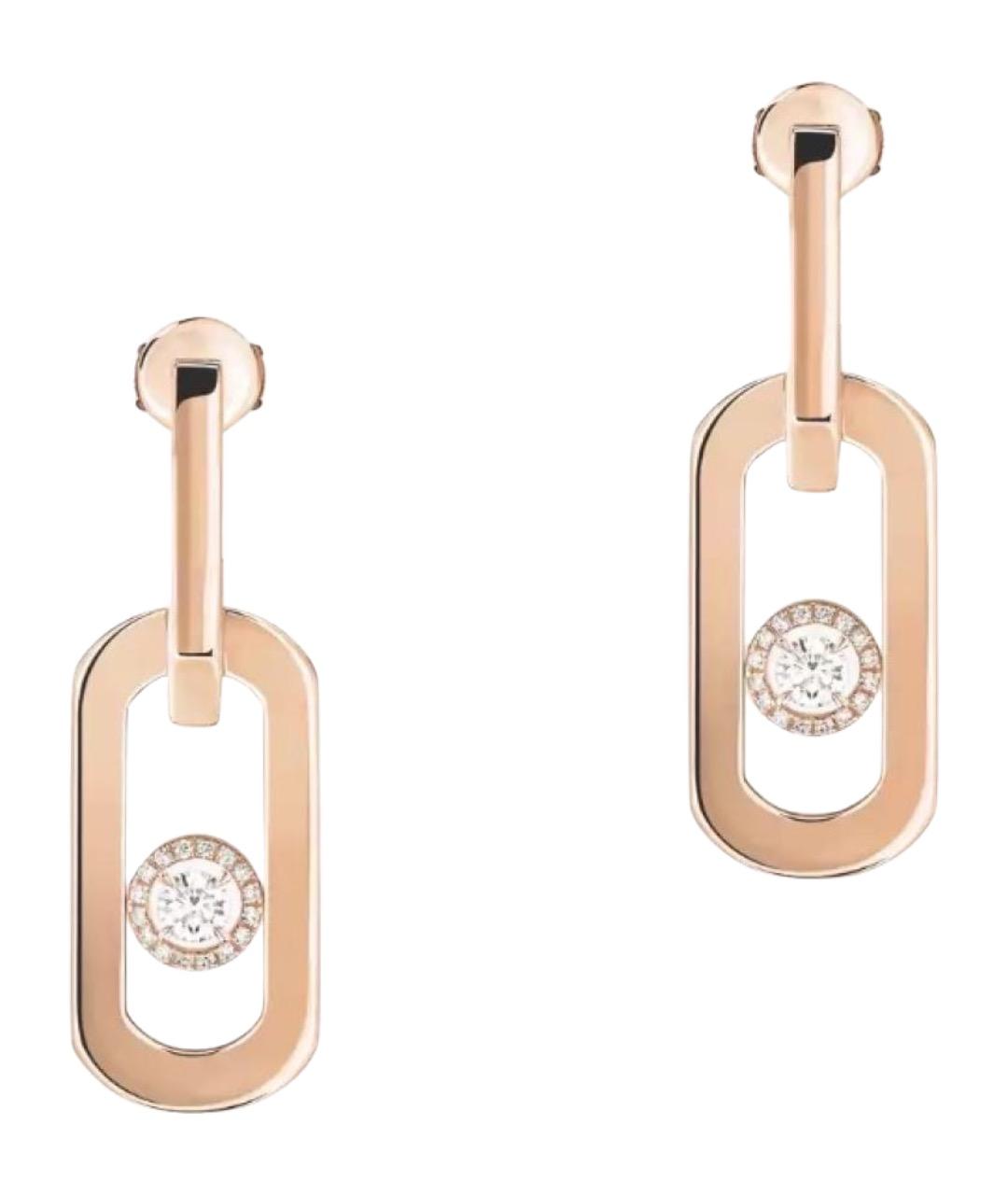 MESSIKA Золотые серьги из розового золота, фото 1