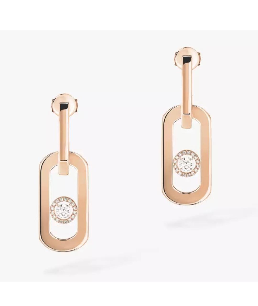 MESSIKA Золотые серьги из розового золота, фото 3