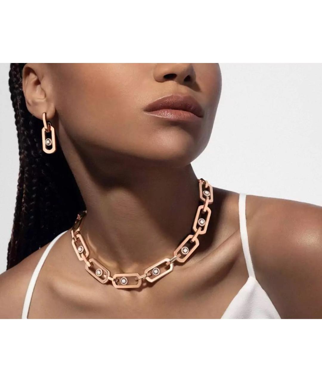 MESSIKA Золотые серьги из розового золота, фото 2