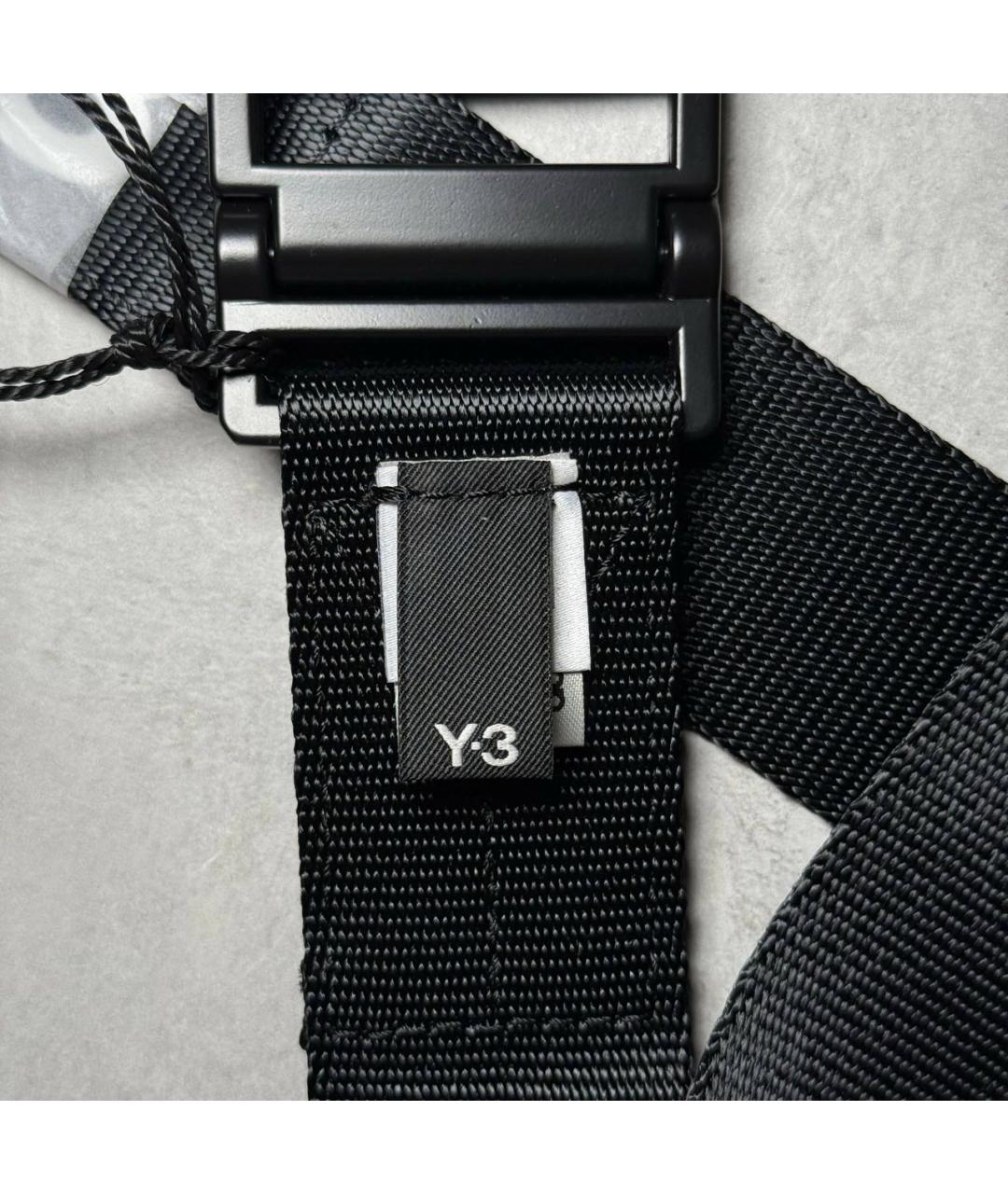 Y-3 Черный ремень, фото 7