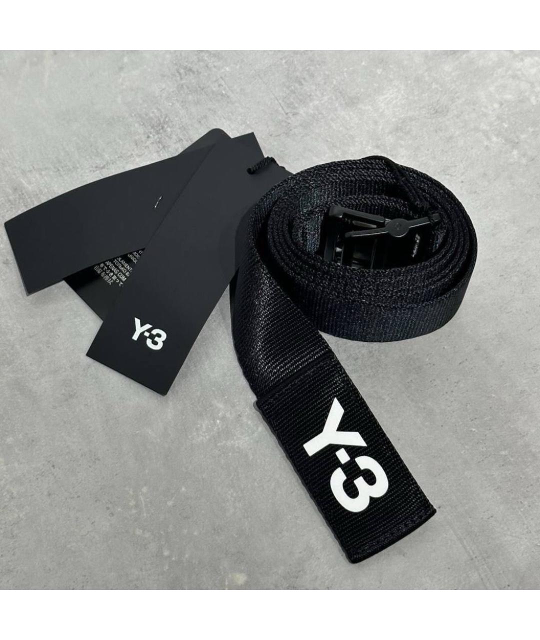 Y-3 Черный ремень, фото 9
