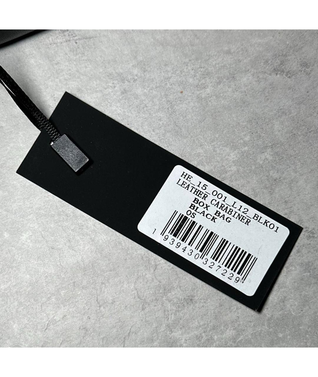 HELIOT EMIL Черная кожаная сумка через плечо, фото 8