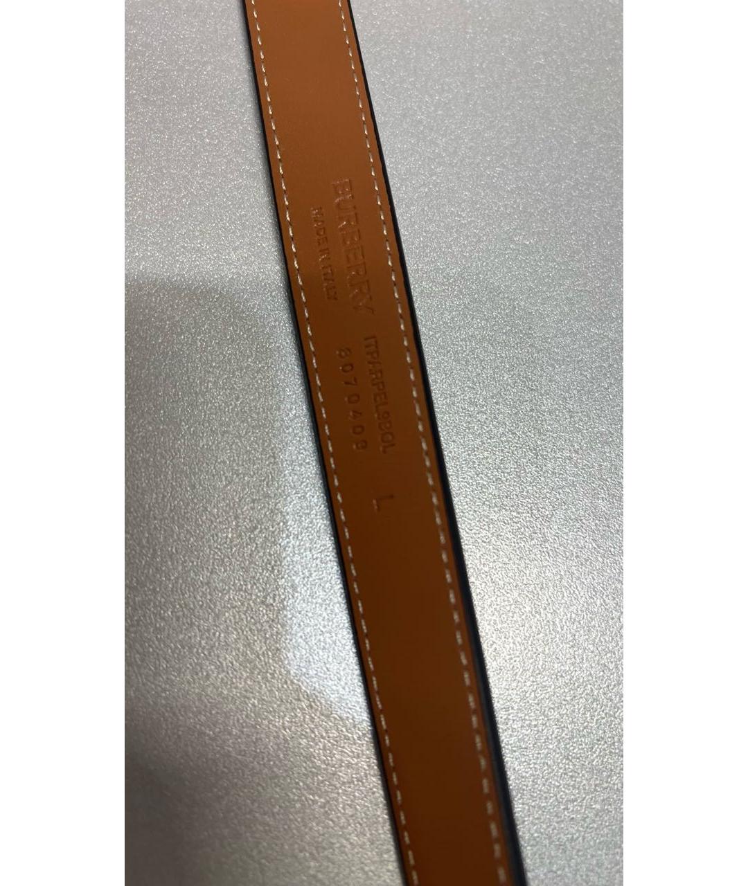 BURBERRY Кожаный ремень, фото 3