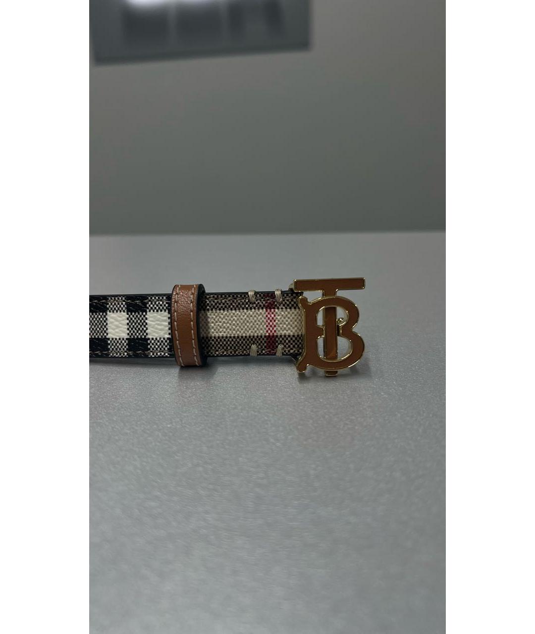 BURBERRY Кожаный ремень, фото 2