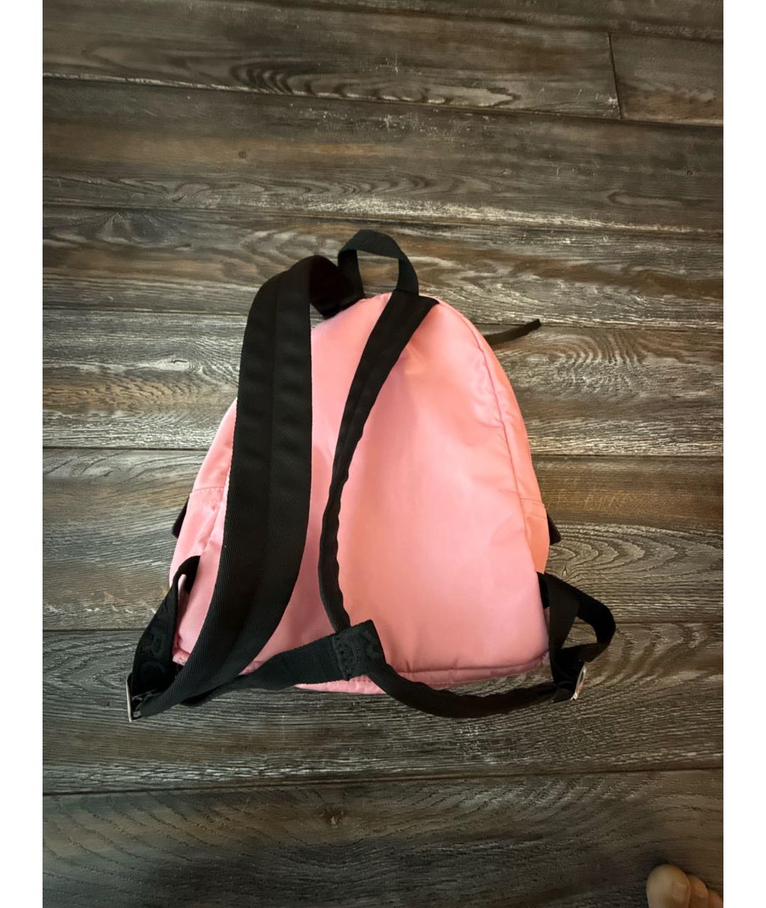 MARC BY MARC JACOBS Розовый тканевый рюкзак, фото 3