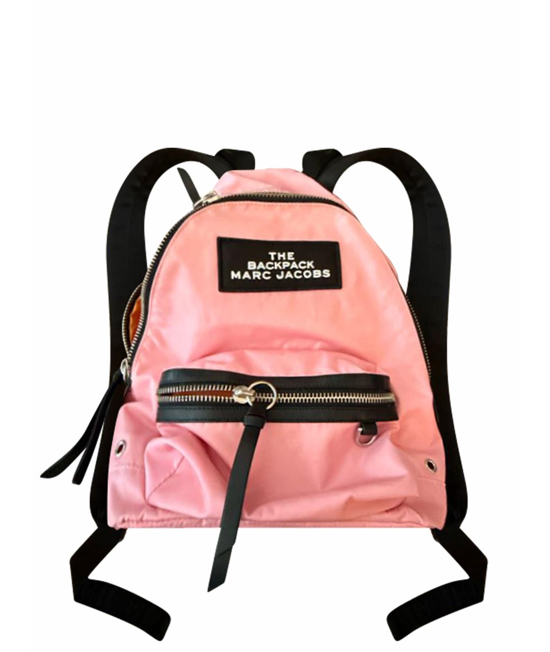 MARC BY MARC JACOBS Розовый тканевый рюкзак, фото 1