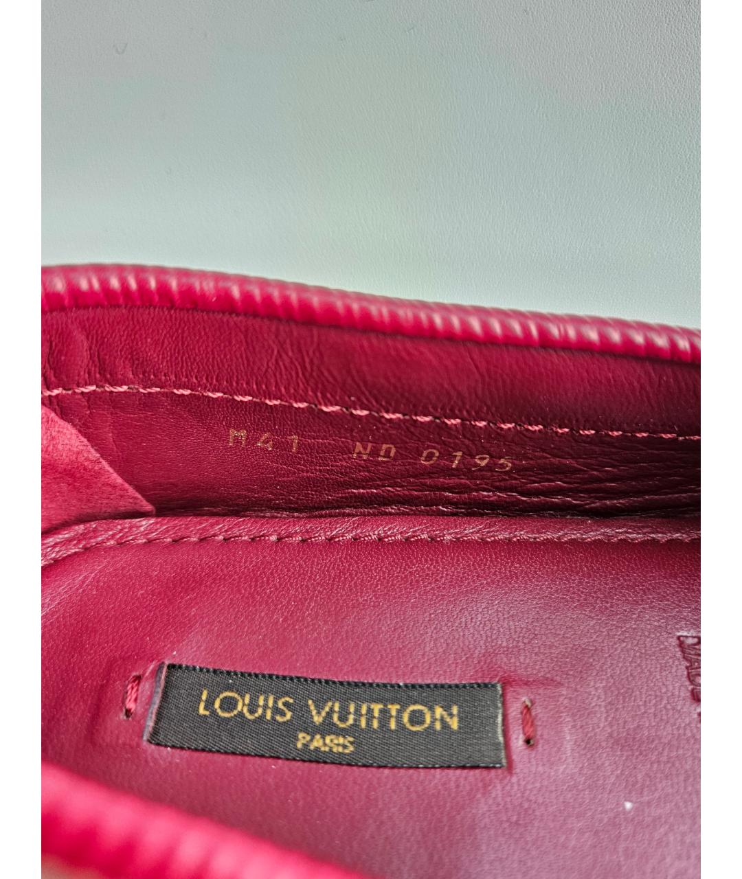 LOUIS VUITTON Кожаные мокасины, фото 4