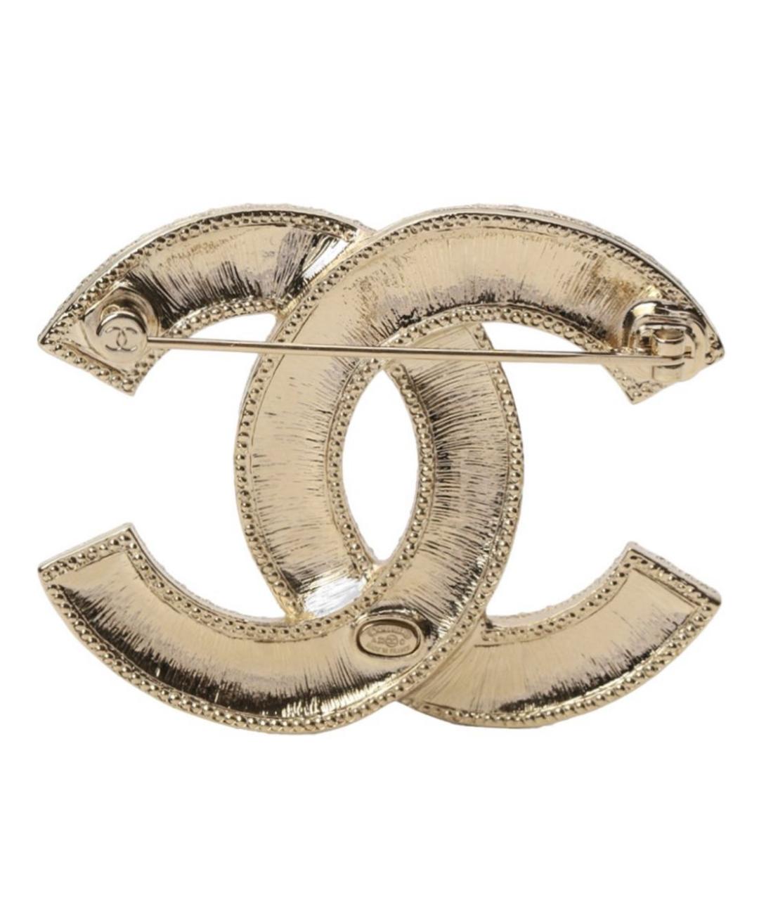 CHANEL Золотая булавка / брошь, фото 2