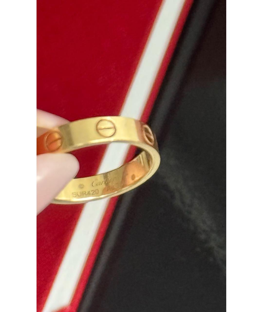 CARTIER Золотое кольцо из желтого золота, фото 8