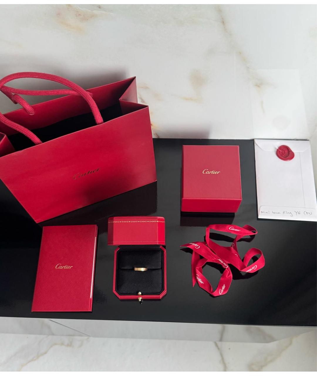 CARTIER Золотое кольцо из желтого золота, фото 2