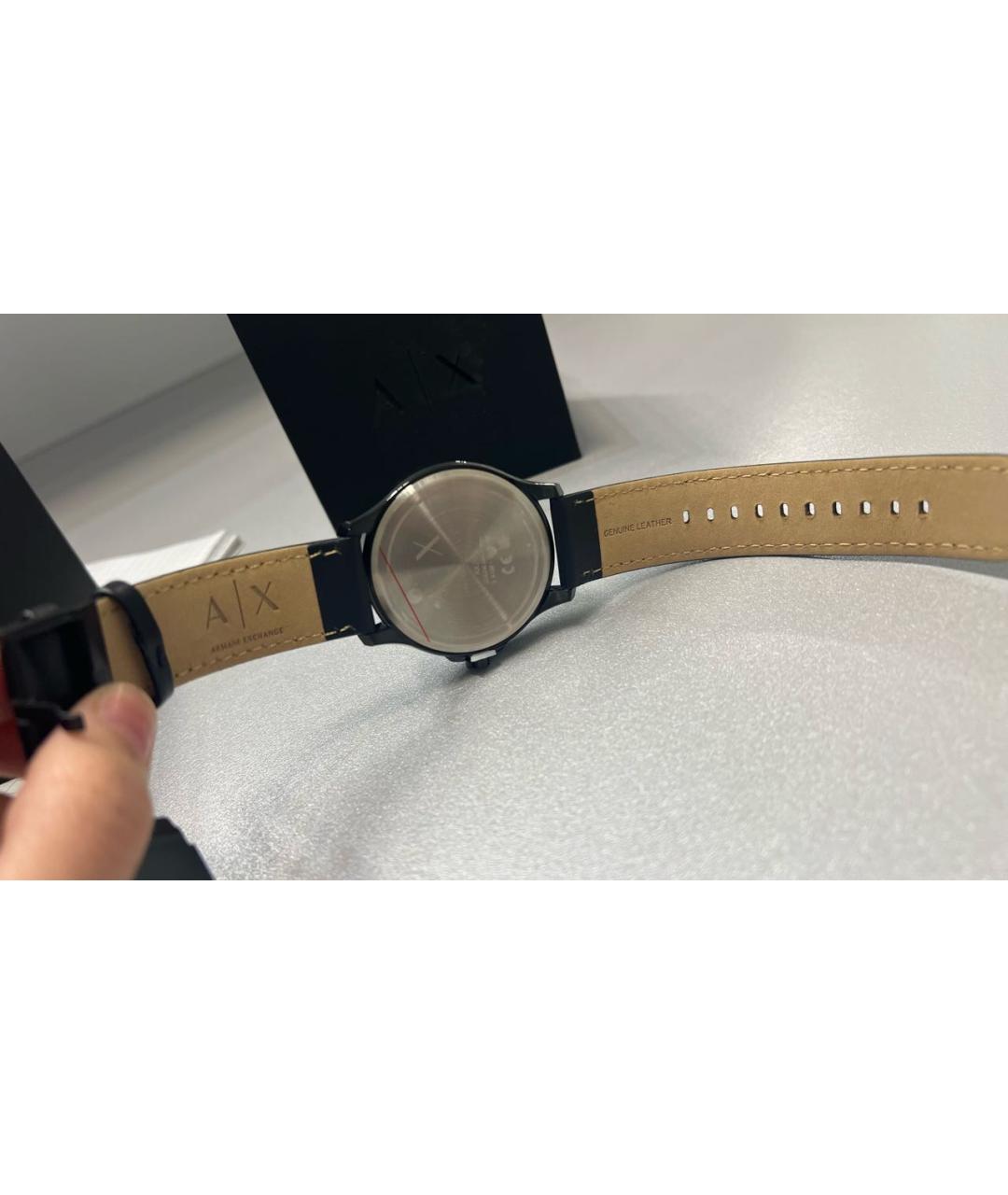 ARMANI EXCHANGE Черные стальные часы, фото 3