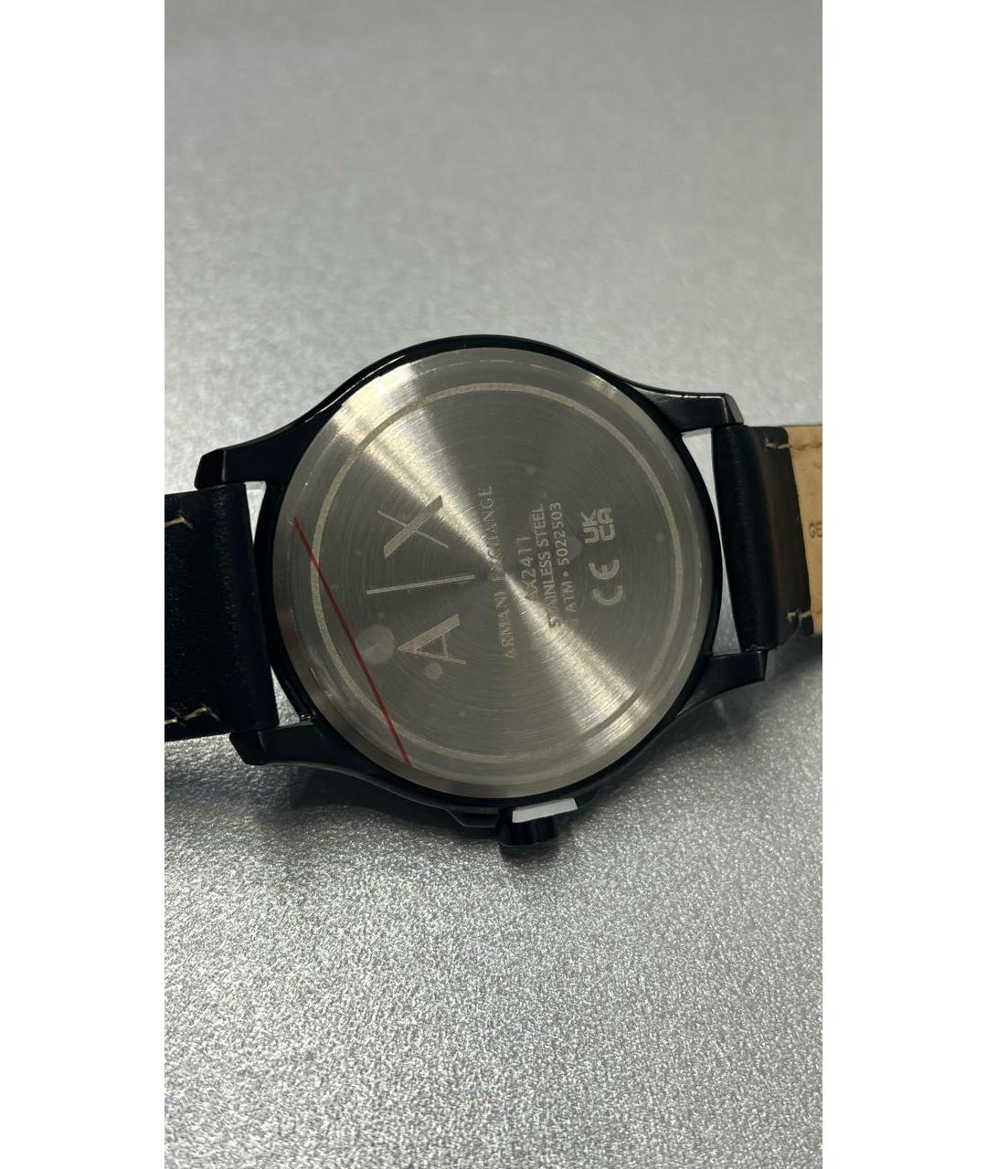 ARMANI EXCHANGE Черные стальные часы, фото 2