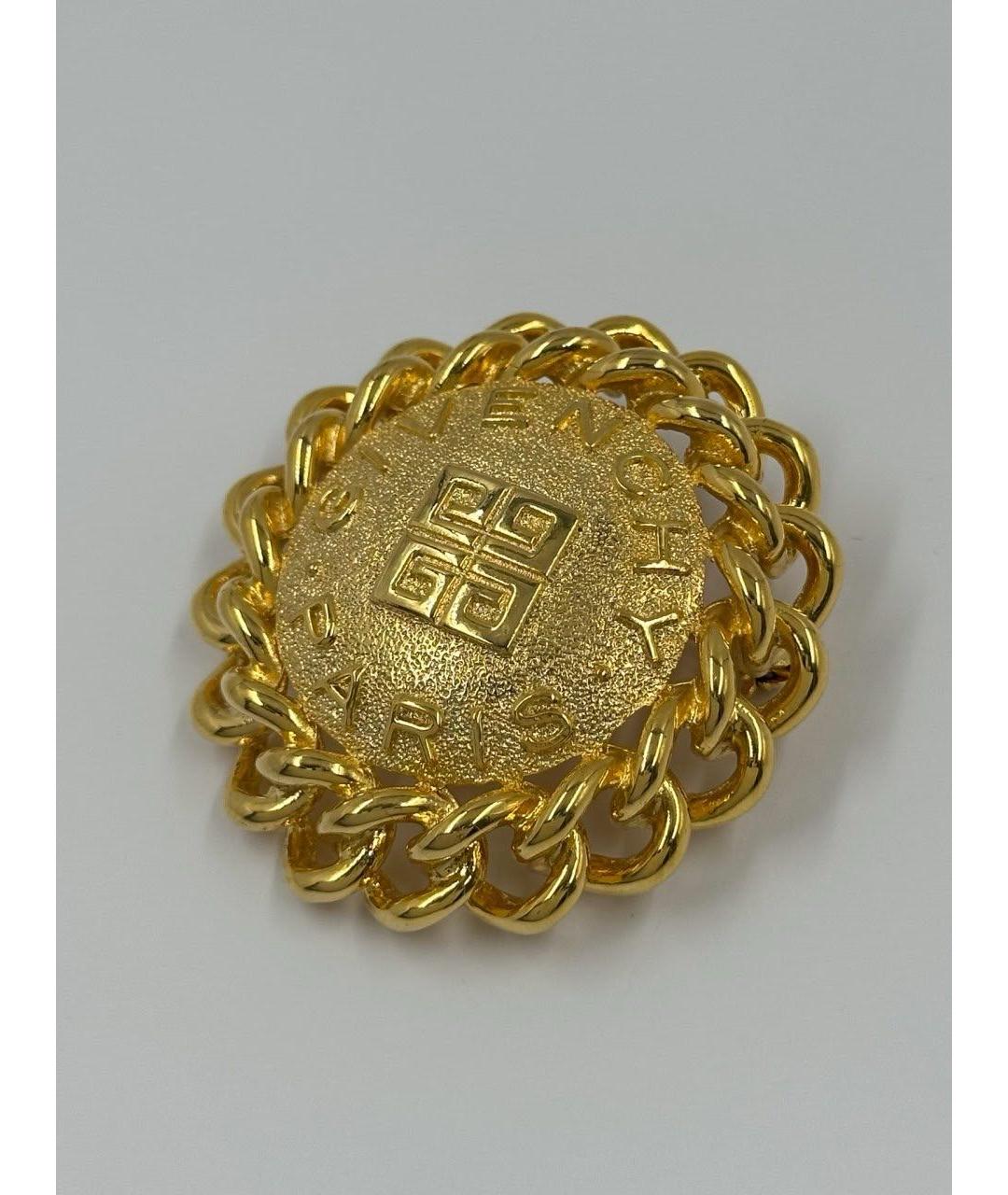 GIVENCHY Золотая позолоченная булавка / брошь, фото 2