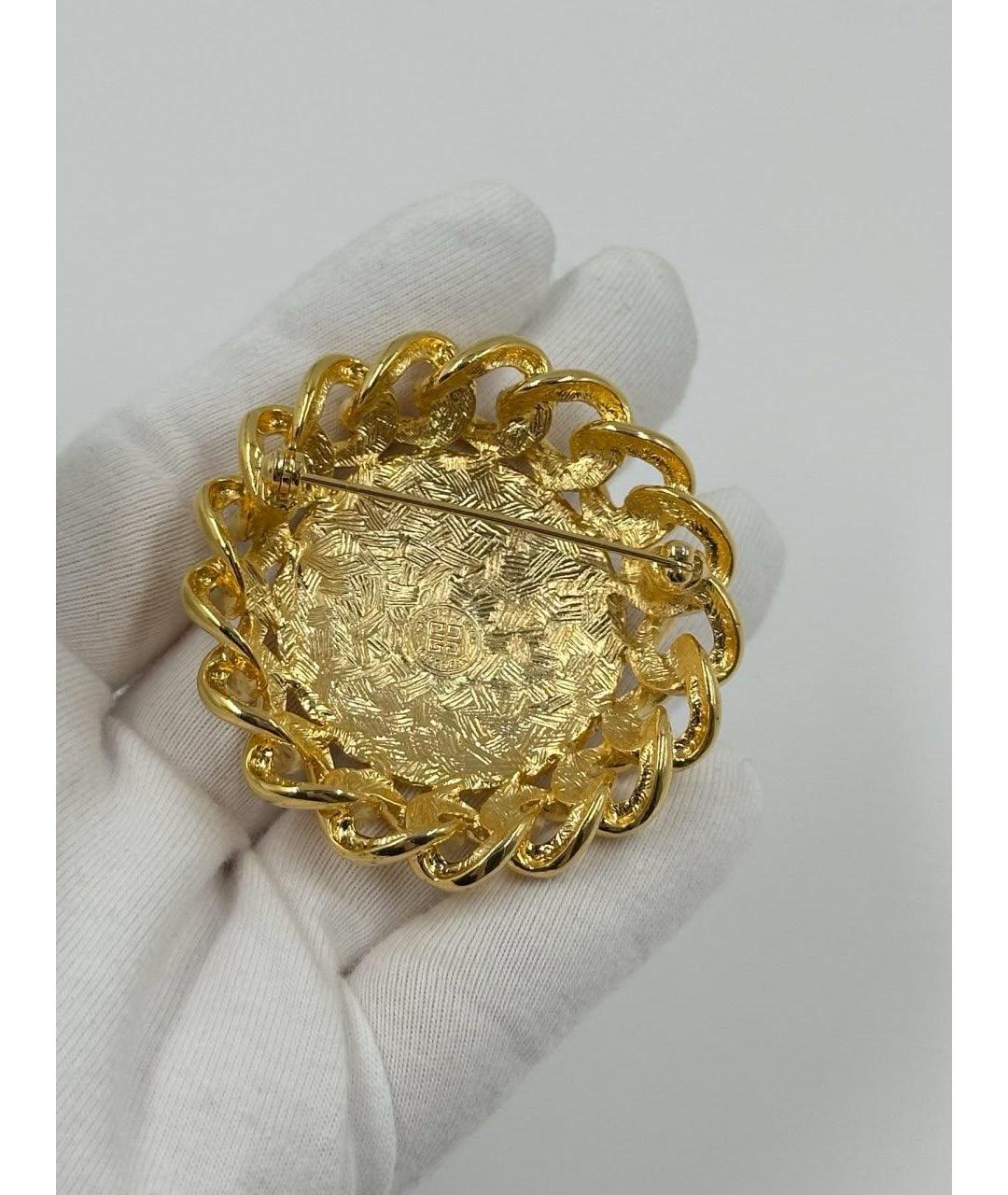 GIVENCHY Золотая позолоченная булавка / брошь, фото 5