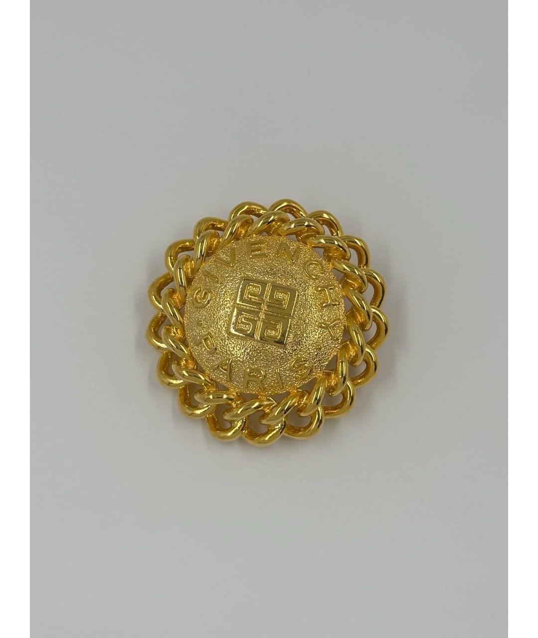 GIVENCHY Золотая позолоченная булавка / брошь, фото 6