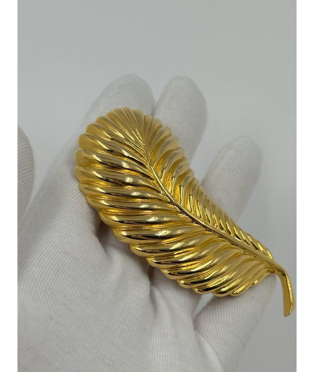 GIVENCHY Золотая позолоченная булавка / брошь, фото 3