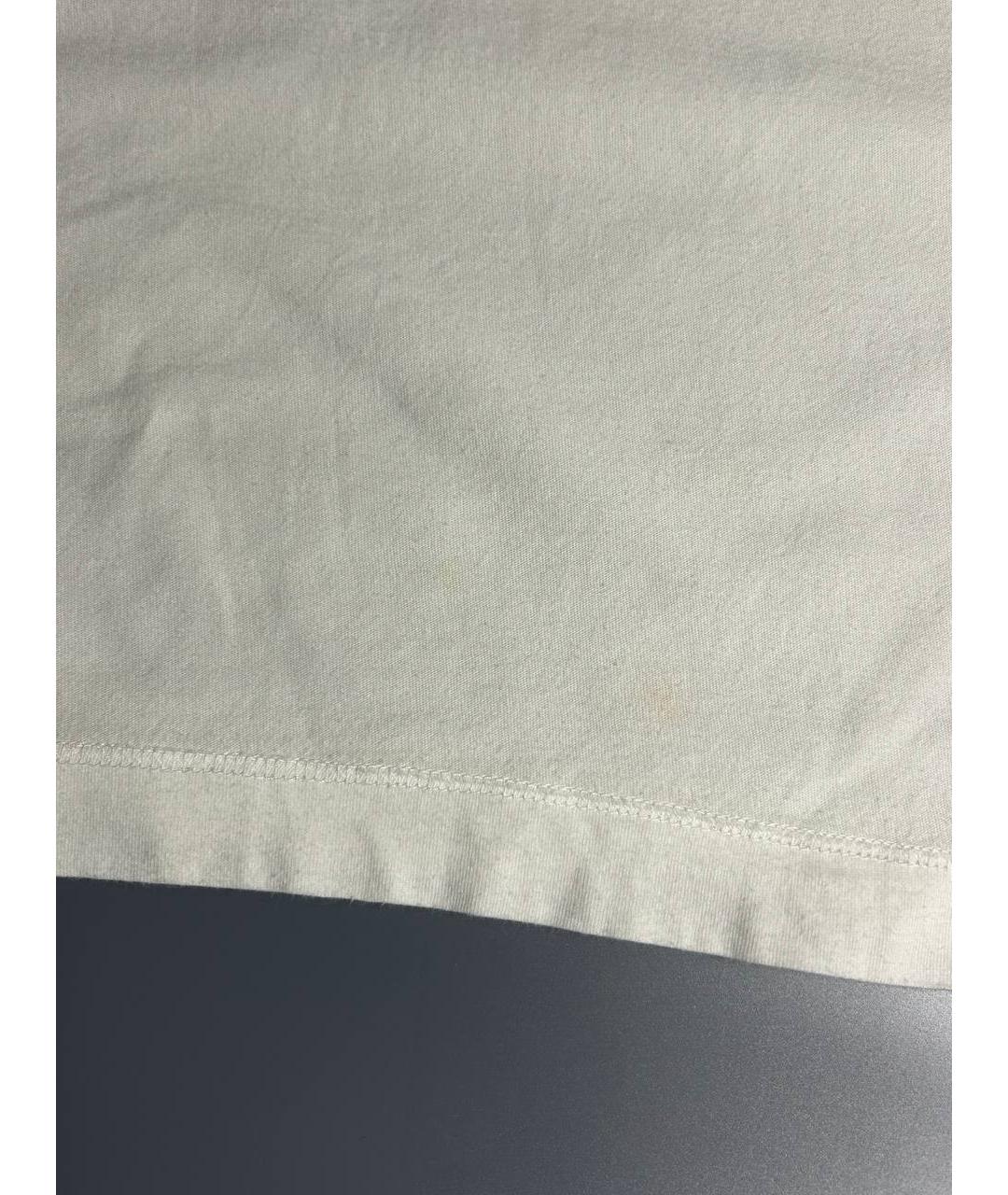 COMME DES GARÇONS SHIRT Белая хлопковая футболка, фото 6