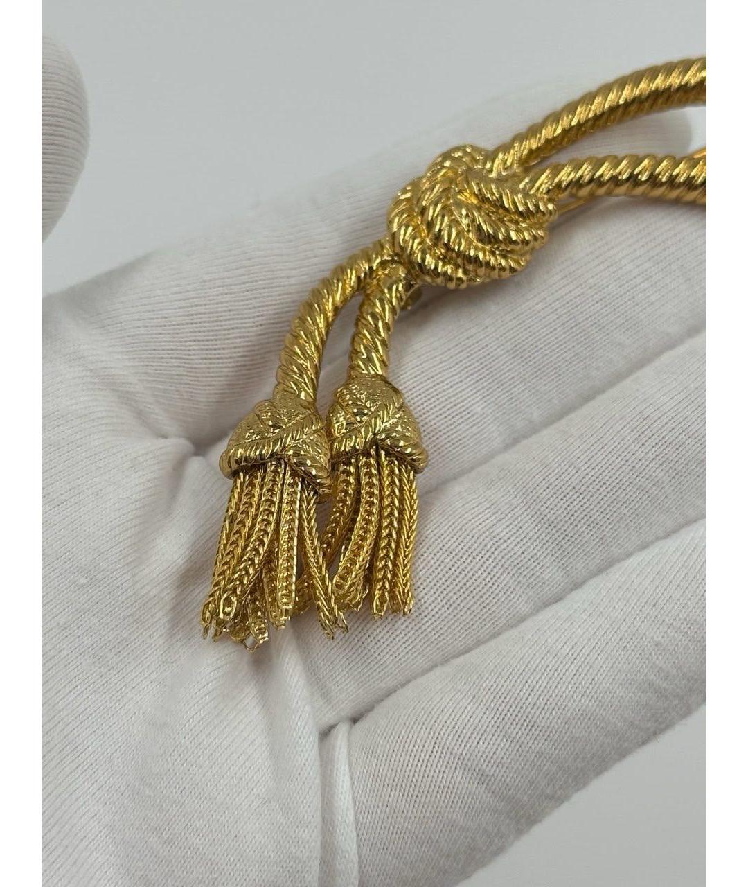 SONIA RYKIEL Золотая позолоченная булавка / брошь, фото 3