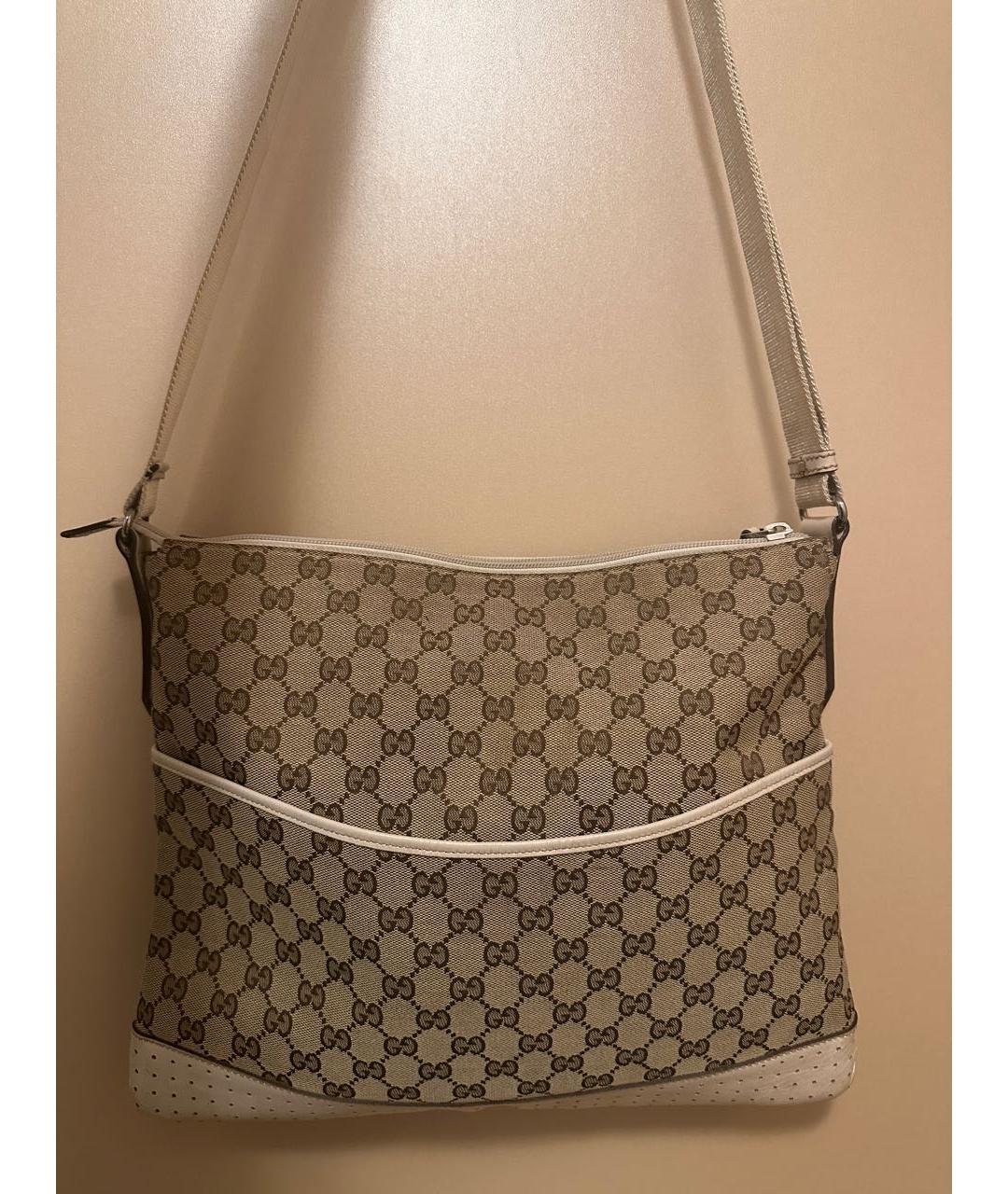 GUCCI Бежевая сумка через плечо, фото 9