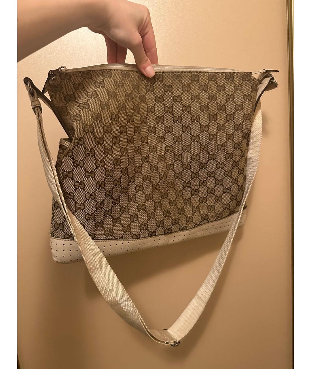 GUCCI Бежевая сумка через плечо, фото 6