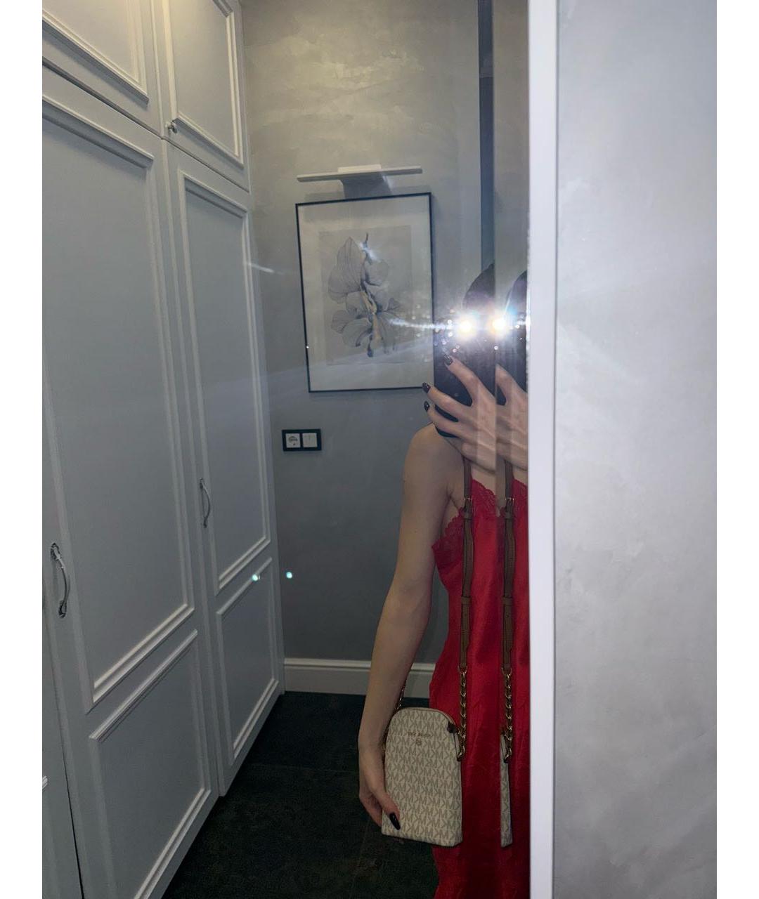 MICHAEL MICHAEL KORS Бежевая сумка через плечо, фото 6