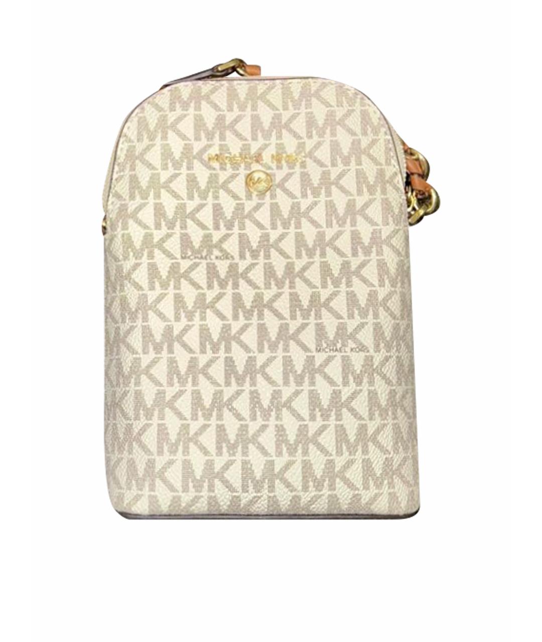 MICHAEL MICHAEL KORS Бежевая сумка через плечо, фото 1