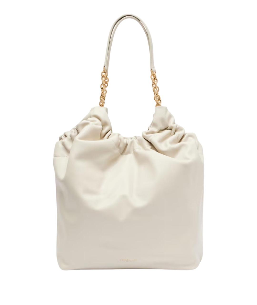 DEMELLIER Бежевая кожаная сумка через плечо, фото 1