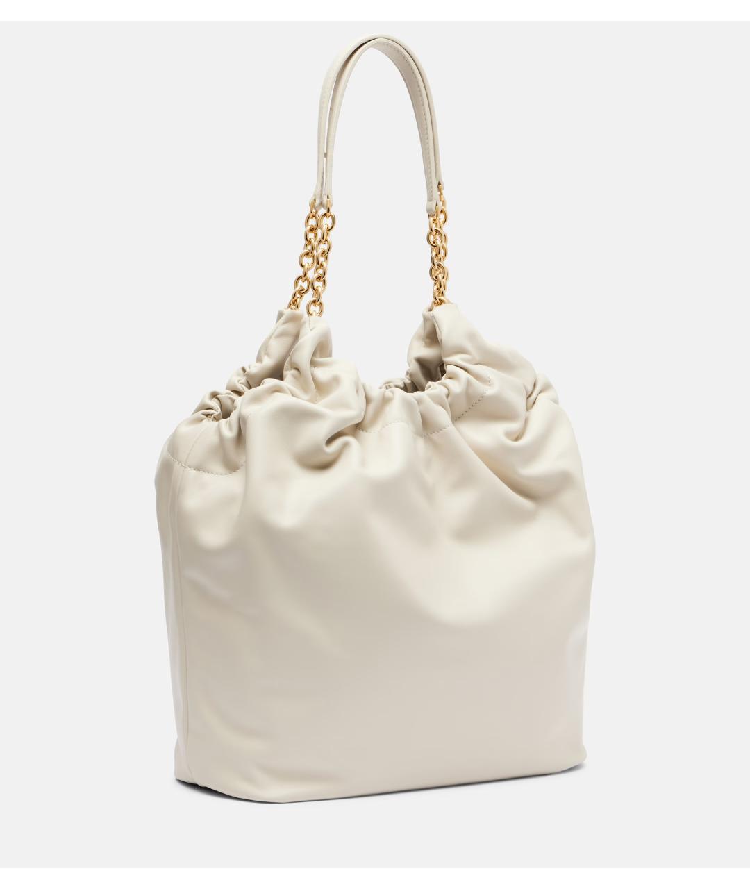 DEMELLIER Бежевая кожаная сумка через плечо, фото 5