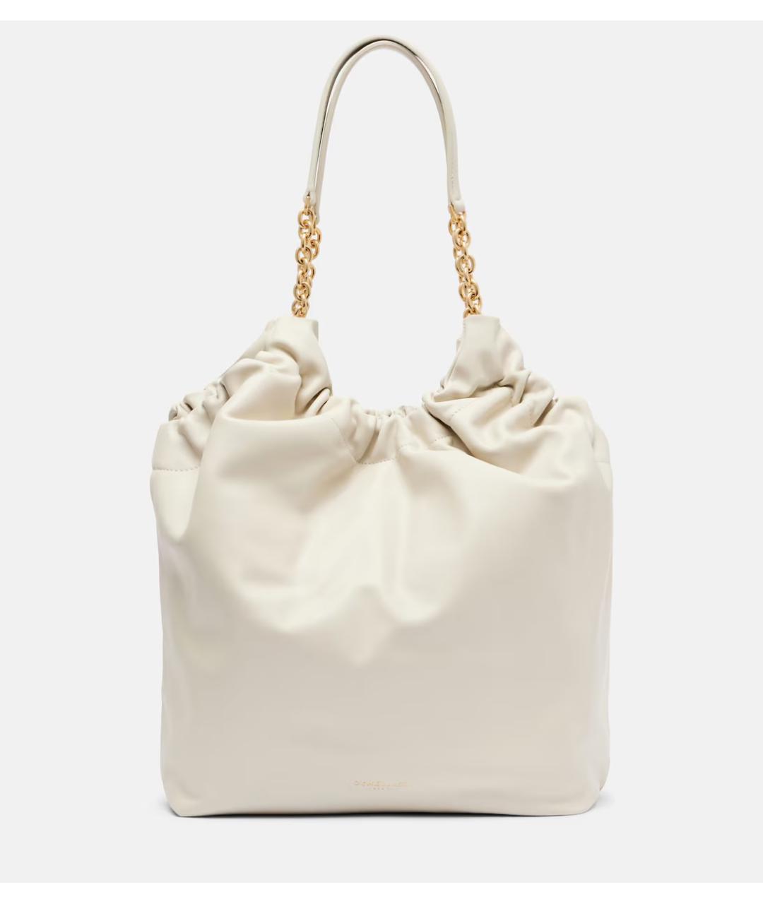 DEMELLIER Бежевая кожаная сумка через плечо, фото 7