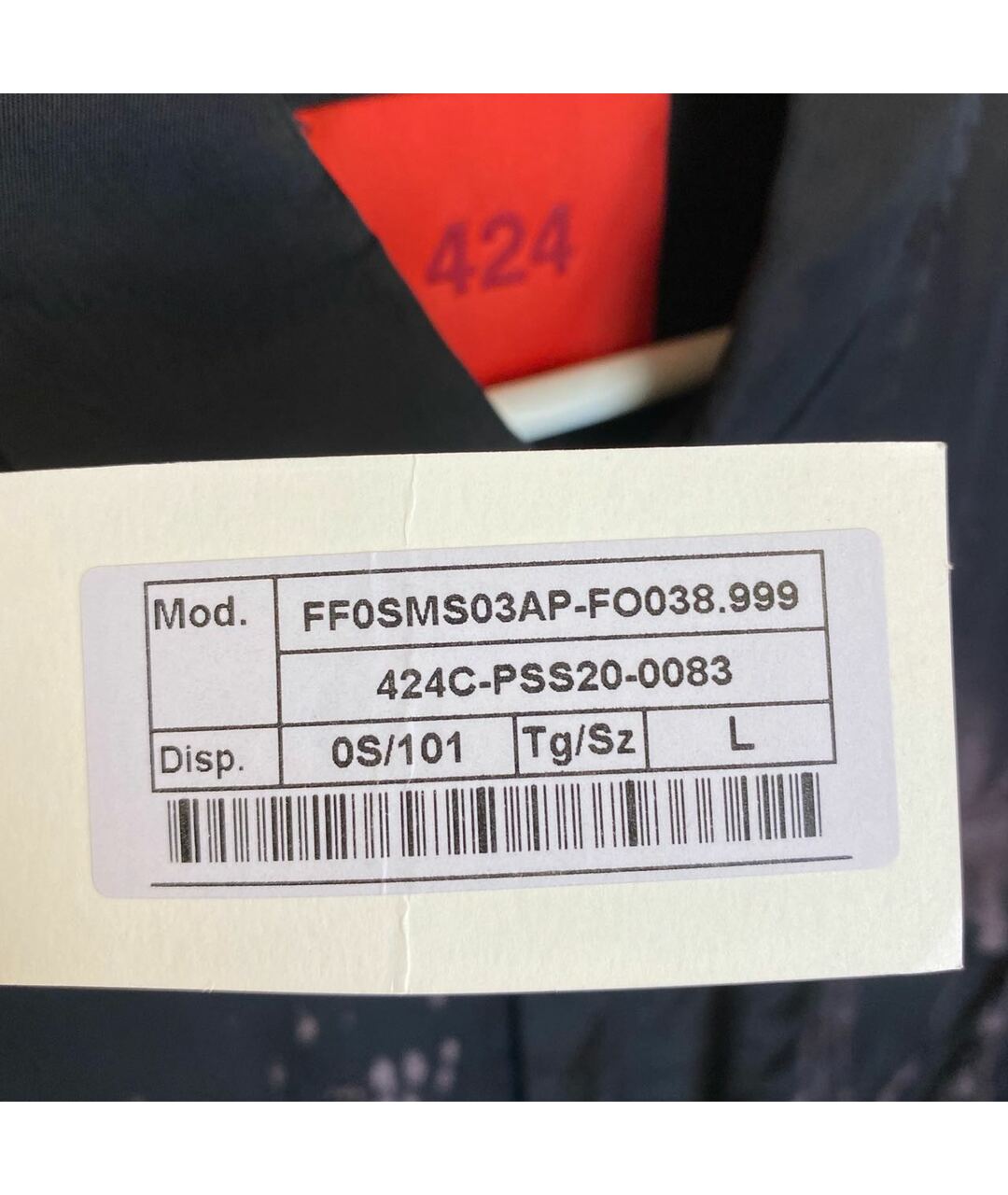 424 Черная кэжуал рубашка, фото 8