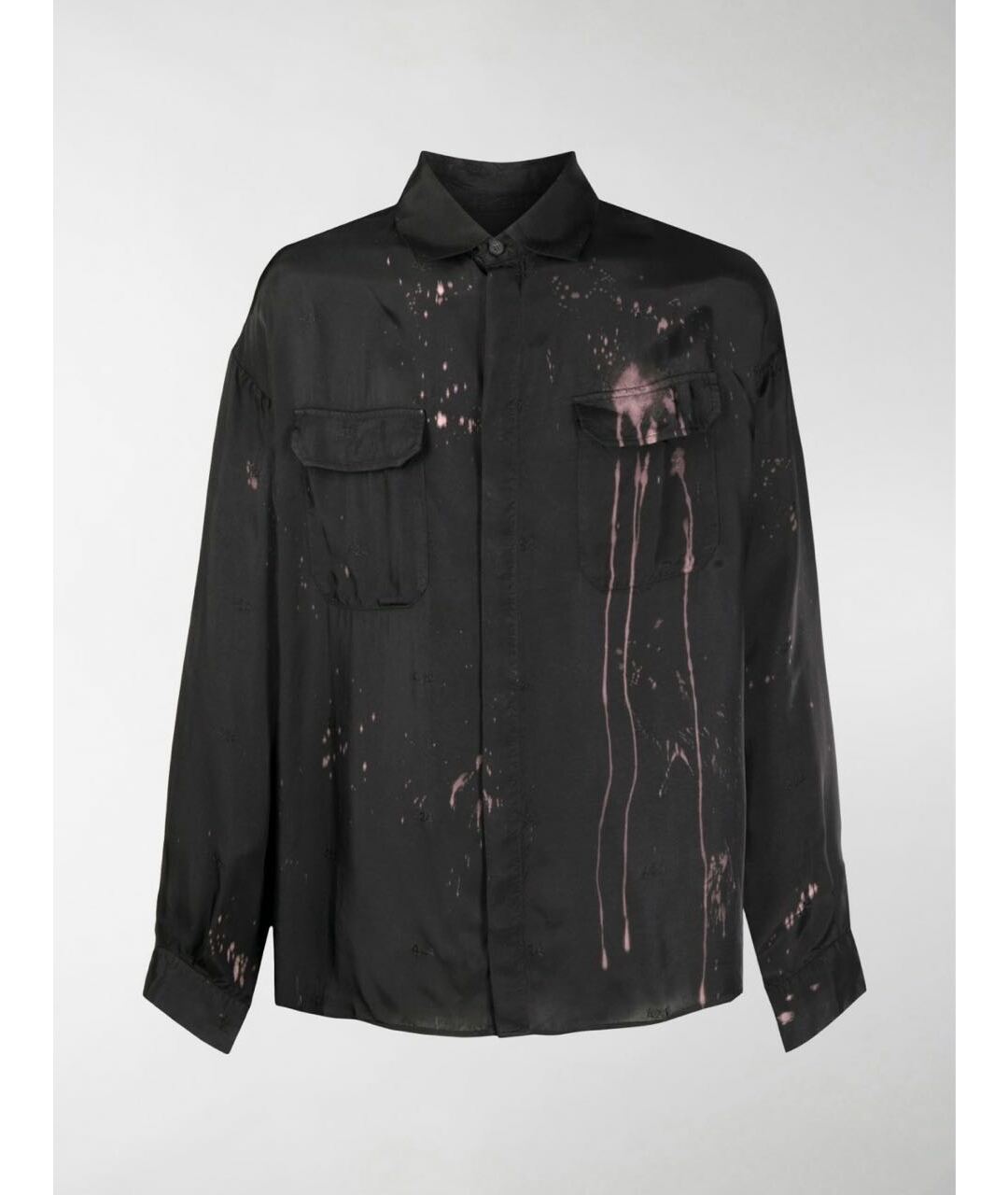 424 Черная кэжуал рубашка, фото 9