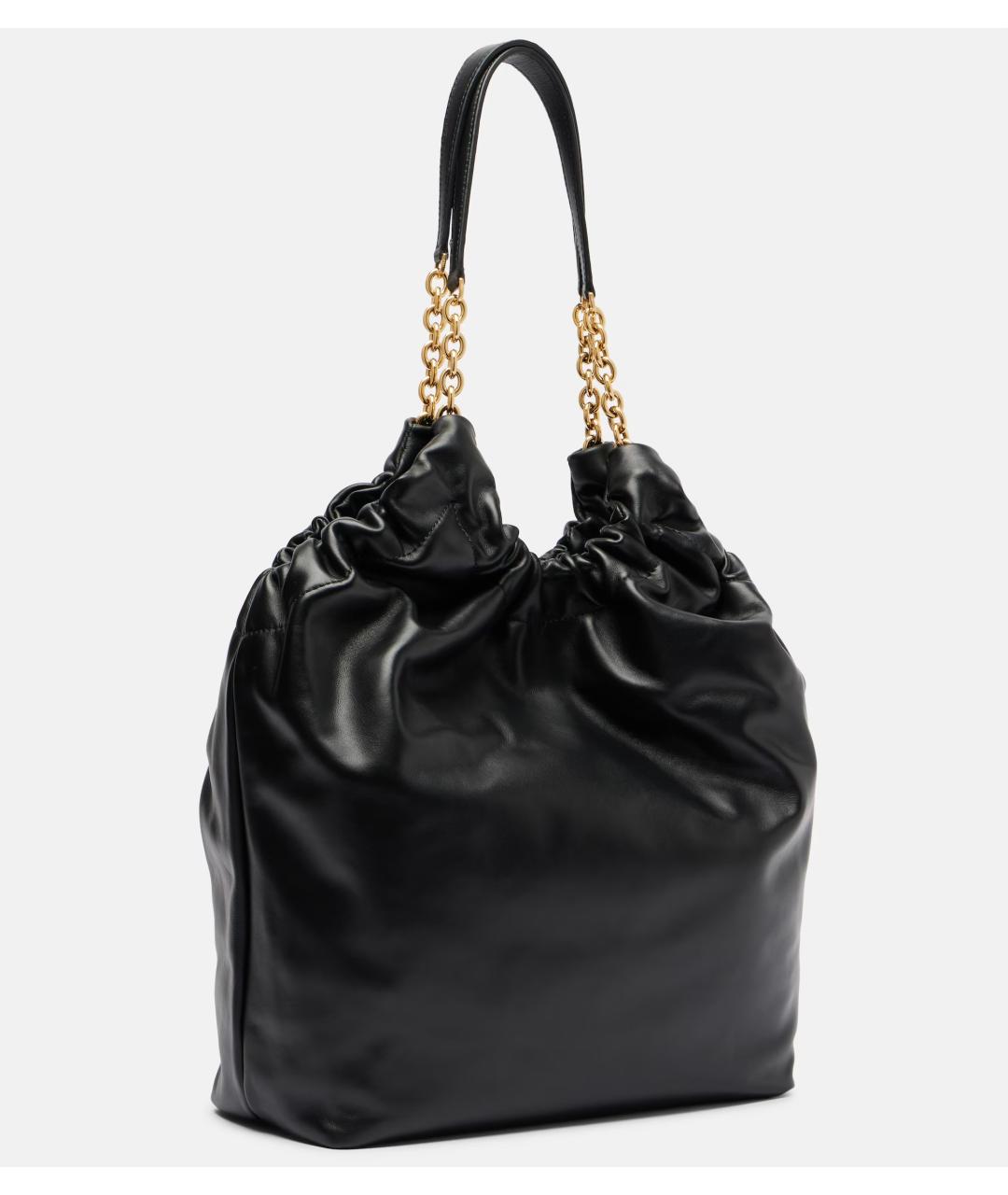 DEMELLIER Черная кожаная сумка через плечо, фото 5