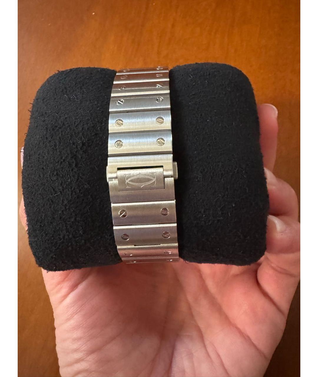 CARTIER Серебряные металлические часы, фото 5