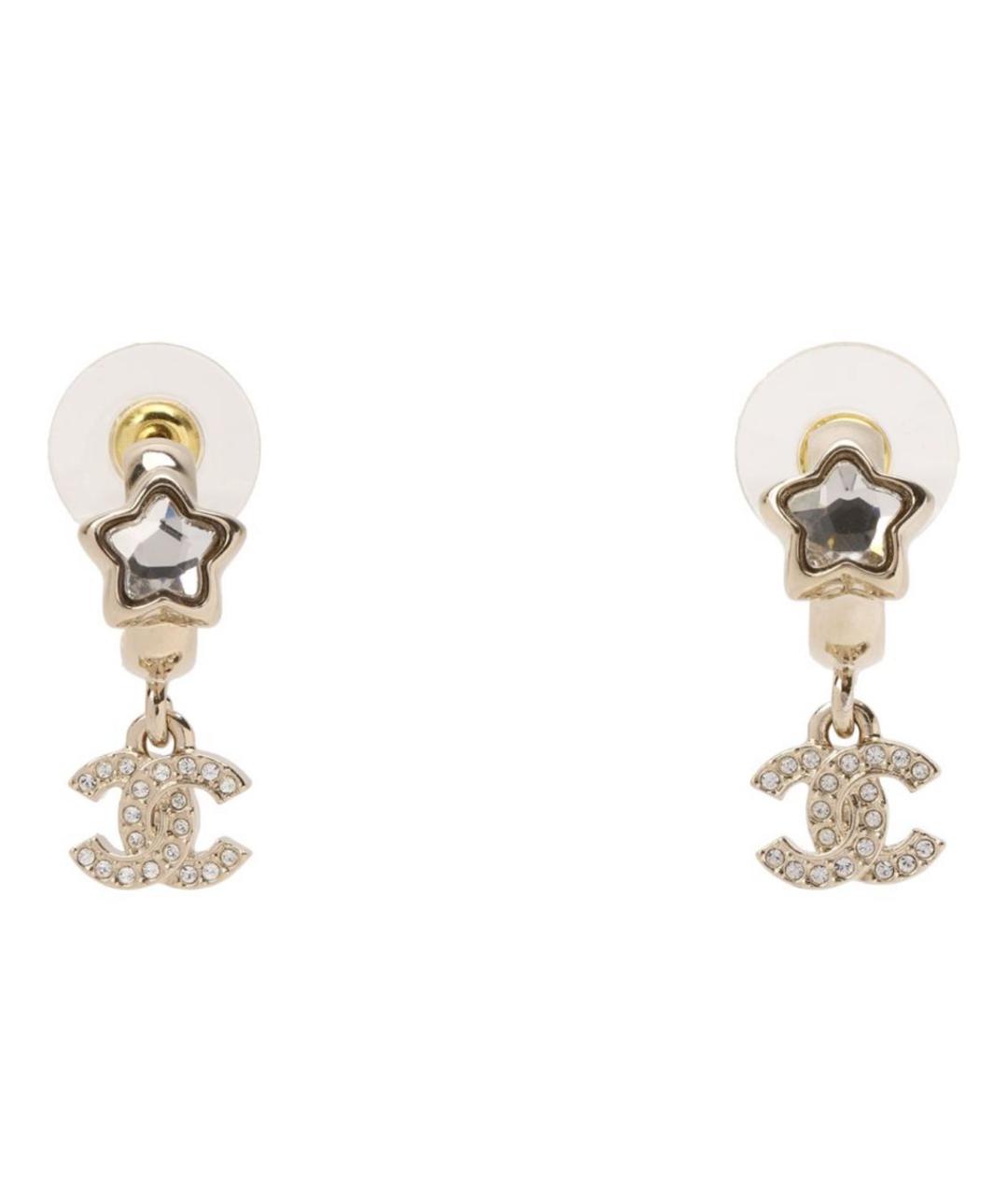 CHANEL Серебряные серьги, фото 1