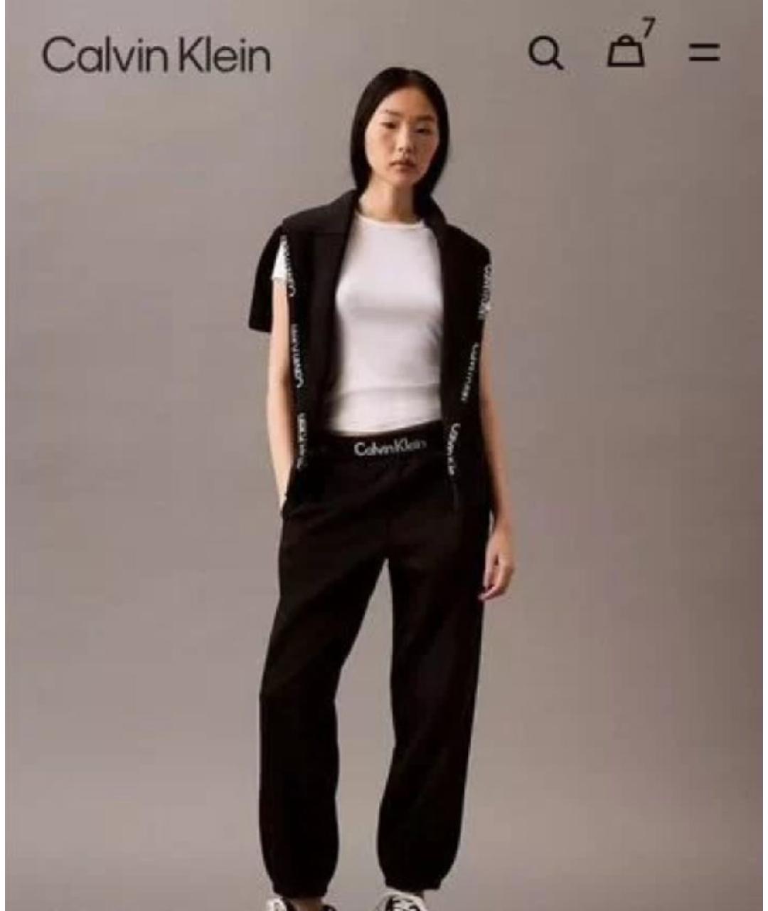 CALVIN KLEIN Черный спортивные костюмы, фото 5