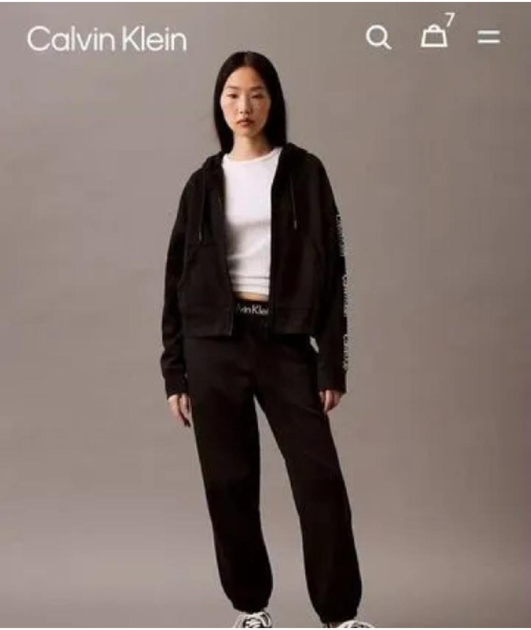CALVIN KLEIN Черный спортивные костюмы, фото 3